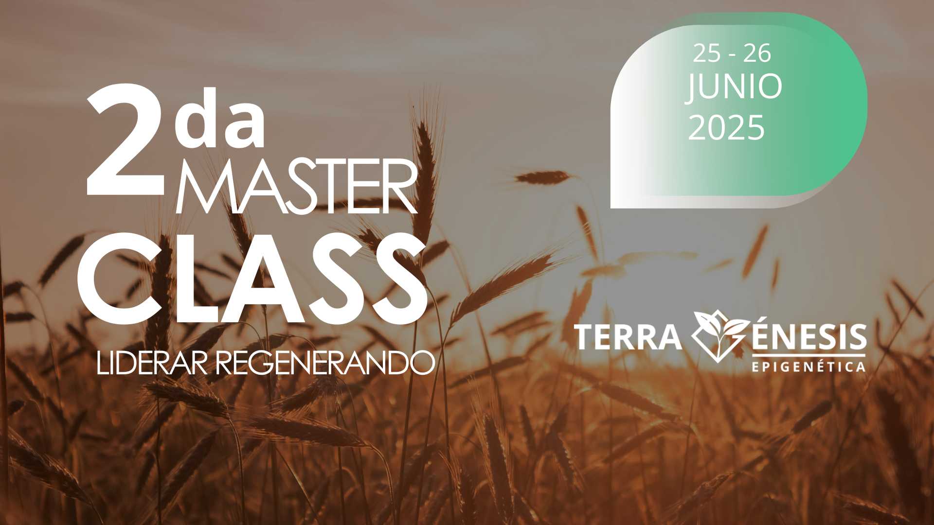 Masterclass Liderar Regenerando
